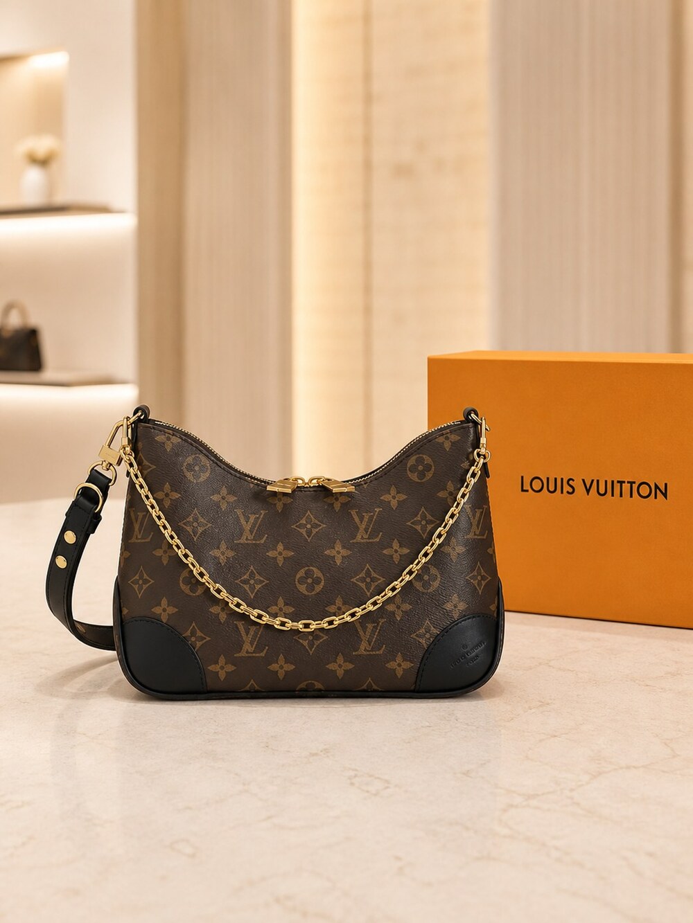 Louis Vuitton Monogram M45831 Shoulder Carry Bag | Boulogne